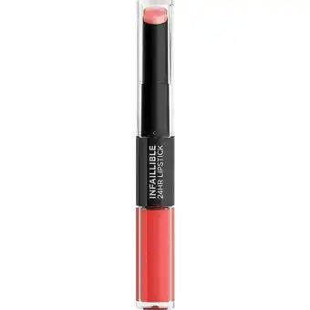 Etos L'Oréal Paris Infaillible 24H Lippenstift 404 Corail Constant aanbieding