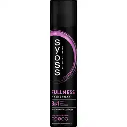 Etos Syoss Fullness Haarspray 300 ML aanbieding