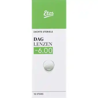Etos Etos Zachte Daglenzen -6 15 stuks aanbieding