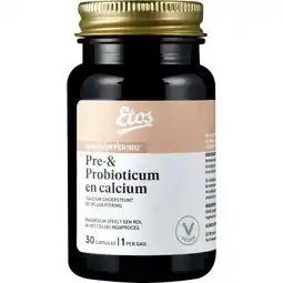 Etos Etos Pre- & Probioticum Calcium Capsules 30 stuks aanbieding