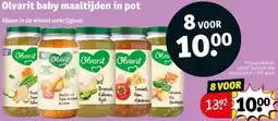Kruidvat Olvarit baby maaltijden in pot aanbieding