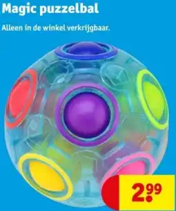 Kruidvat Magic puzzelbal aanbieding