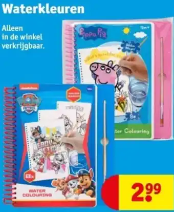 Kruidvat Waterkleuren aanbieding
