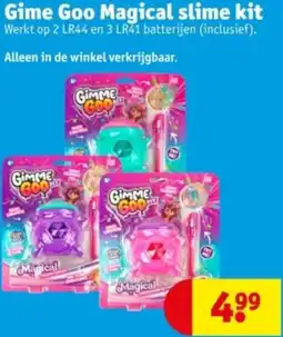 Kruidvat Gime Goo Magical slime kit aanbieding