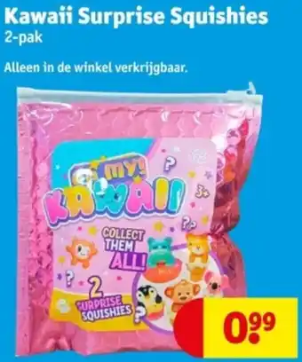 Kruidvat Kawaii Surprise Squishies aanbieding