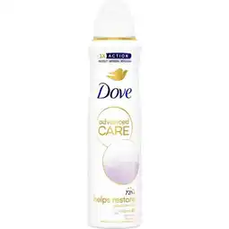 Etos Dove Advanced Care Clean Touch Anti-Transpirant Deodorant Spray 150 ML aanbieding