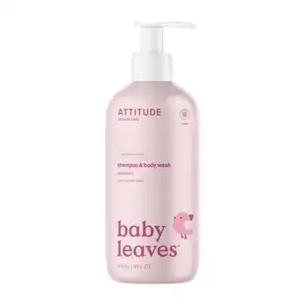 Etos ATTITUDE Baby Leaves 2-in-1 Shampoo & Body wash Unscented aanbieding