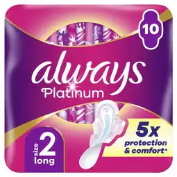 Etos ALWAYS PLAT PADS LONG 10 - SP aanbieding