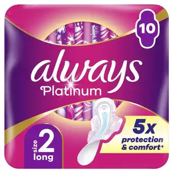 Etos ALWAYS PLAT PADS LONG 10 - SP aanbieding