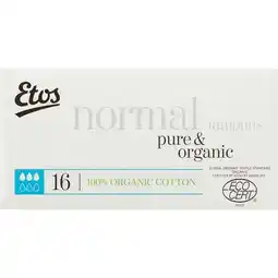 Etos Etos Tampons Pure & Organic Normaal aanbieding