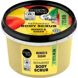 Etos Organic Shop Mango & Sugar Bodyscrub 250 ML aanbieding