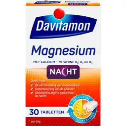 Etos Davitamon Voor De Nacht Magnesium Tabletten aanbieding