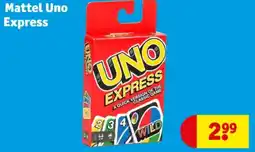 Kruidvat Mattel Uno Express aanbieding
