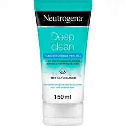 Etos Neutrogena Deep Clean Peeling 150 ML aanbieding