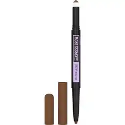 Etos Maybelline New York Express Brow Duo Bruin Wenkbrauwpotlood 02 Medium Brown aanbieding
