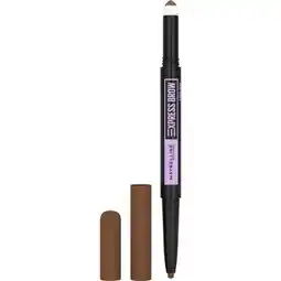Etos Maybelline New York Express Brow Duo Bruin Wenkbrauwpotlood 02 Medium Brown aanbieding