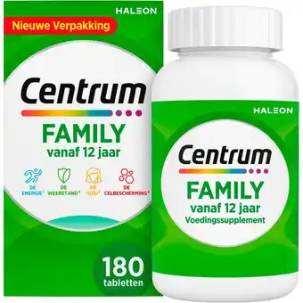 Etos Centrum Family Multivitaminen Tabletten 180 stuks aanbieding