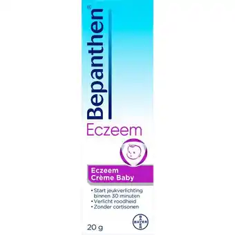 Etos Bepanthen Eczeem Crème Baby Verlicht Jeuk En Roodheid Bij Mild Tot Matig Eczeem 20 GR aanbieding