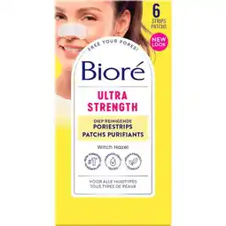 Etos Bioré Ultra Diep Reinigende Poriestrips 6 stuks aanbieding