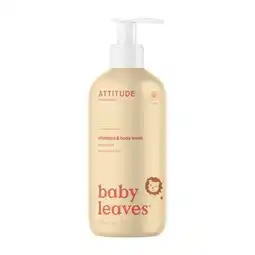 Etos ATTITUDE Baby Leaves 2-in-1 Shampoo & Body wash peer & nectar aanbieding