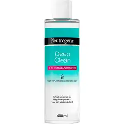 Etos Neutrogena Deep Clean Micellair Water 400 ML aanbieding