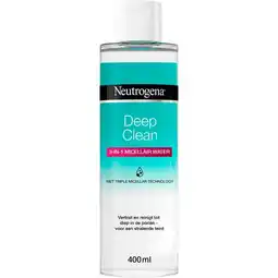Etos Neutrogena Deep Clean Micellair Water 400 ML aanbieding