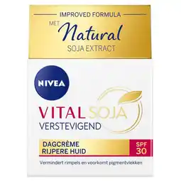 Etos NIVEA Vital Soja Verstevigende Dagcrème SPF 30 Oudere Huid 50 ML aanbieding