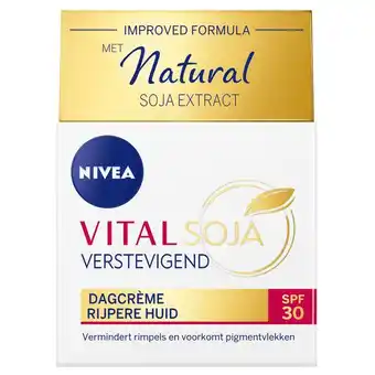 Etos NIVEA Vital Soja Verstevigende Dagcrème SPF 30 Oudere Huid 50 ML aanbieding