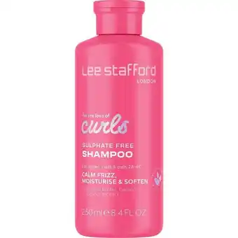 Etos Lee Stafford For The Love of Curls Shampoo 250 ML aanbieding