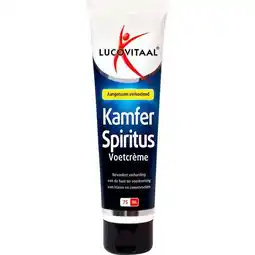Etos Lucovitaal Kamfer Spiritus Voetcrème 75 ML aanbieding