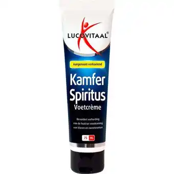 Etos Lucovitaal Kamfer Spiritus Voetcrème 75 ML aanbieding