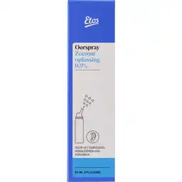 Etos Etos Oorspray Zeezoutoplossing 0,9 mg 50 ML aanbieding