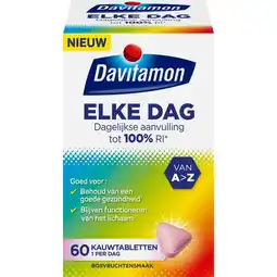 Etos Davitamon Elke Dag 60 kauwtabletten aanbieding
