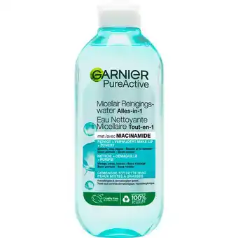 Etos Garnier PureActive Micellair Reinigingswater Gemengde Huid 400 ML aanbieding