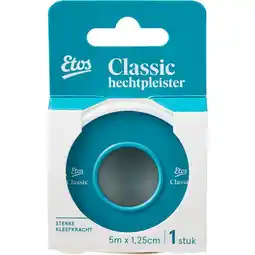 Etos Etos Hechtpleister Classic 5 M x 1,25 CM aanbieding