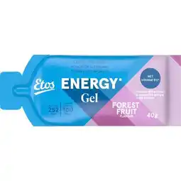 Etos Etos Energy Gel Bosvruchten 40 GR aanbieding