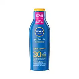 Etos NIVEA SUN Zonnebrand Protect & Hydrate Zonnemelk SPF 30 200 ML aanbieding