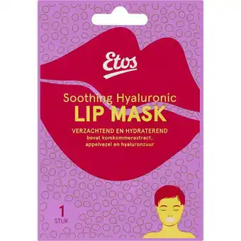 Etos Etos Soothing Hyaluronic Lip Mask aanbieding
