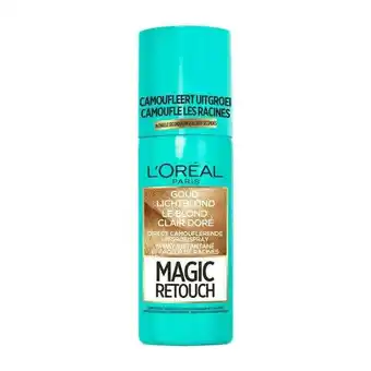 Etos L'Oréal Paris Magic Retouch Camouflerende Uitgroeispray Goud Lichtblond 75 ML aanbieding