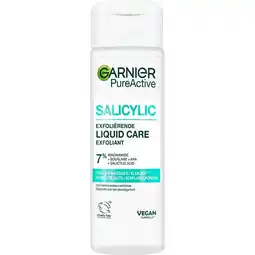 Etos Garnier Pure Active Salicylic Exfoliërende Liquid Care 120 ML aanbieding