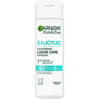 Etos Garnier Pure Active Salicylic Exfoliërende Liquid Care 120 ML aanbieding