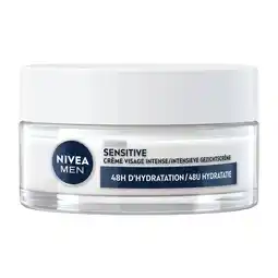 Etos NIVEA MEN Sensitive Hydraterende Gezichtscrème Gevoelige Huid 50 ML aanbieding