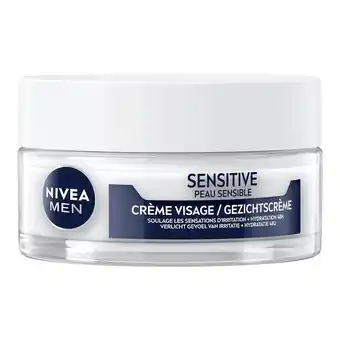 Etos NIVEA MEN Sensitive Hydraterende Gezichtscrème Gevoelige Huid 50 ML aanbieding