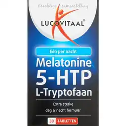 Etos Lucovitaal Melatonine 5-HTP L-Tryptofaan Tabletten aanbieding