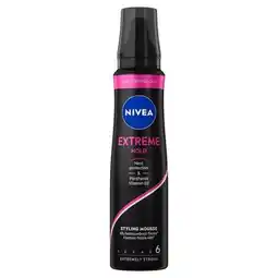 Etos NIVEA Extreme Hold Mousse 150 ML aanbieding