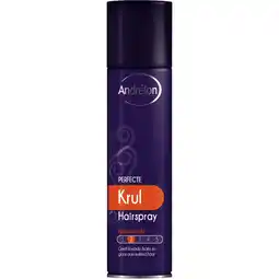 Etos Andrélon Styling Perfecte Krul Haarspray 250 ML aanbieding