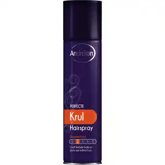 Etos Andrélon Styling Perfecte Krul Haarspray 250 ML aanbieding