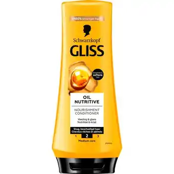 Etos Gliss Oil Nutritive Conditioner 200 ML aanbieding