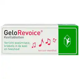 Etos GeloRevoice Keeltabletten kersen-menthol 10 stuks aanbieding