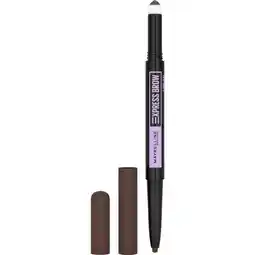 Etos Maybelline New York Express Brow Duo Bruin Wenkbrauwpotlood 04 Dark Brown aanbieding